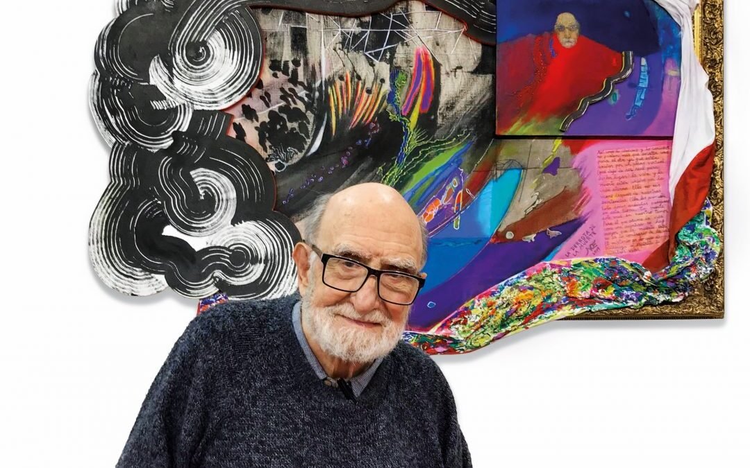 Tres galerías unidas rinden homenaje al artista Luis Felipe Noé