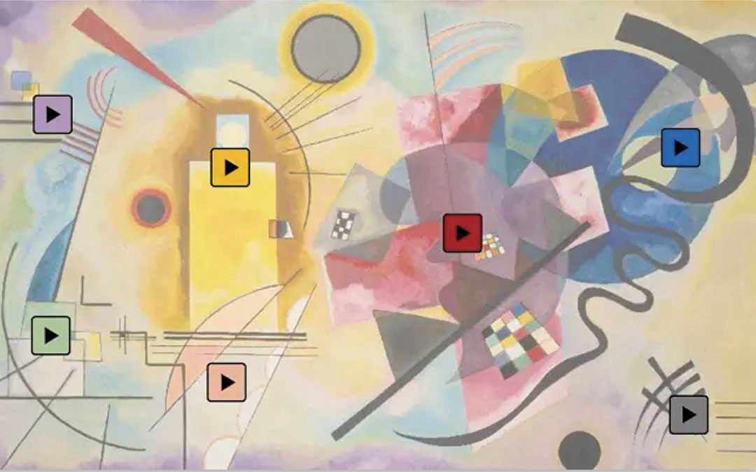 Nueva herramienta de Google permite escuchar a qué suena un Kandinsky