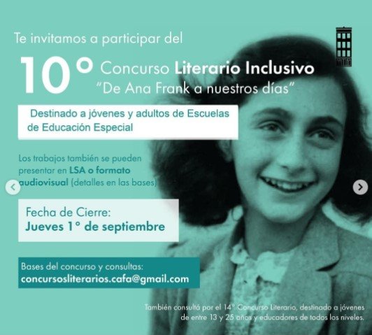 Concurso literario Ana Frank