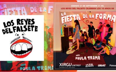 Los Reyes del Falsete celebran los 10 años de “La Fiesta de la Forma” en el Xirgú