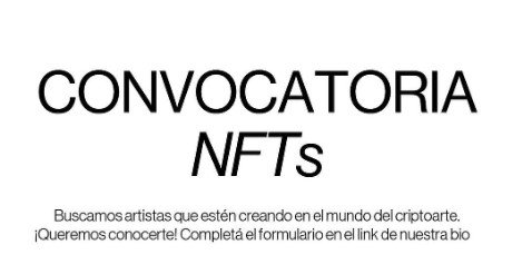 big bang convocatoria NFT