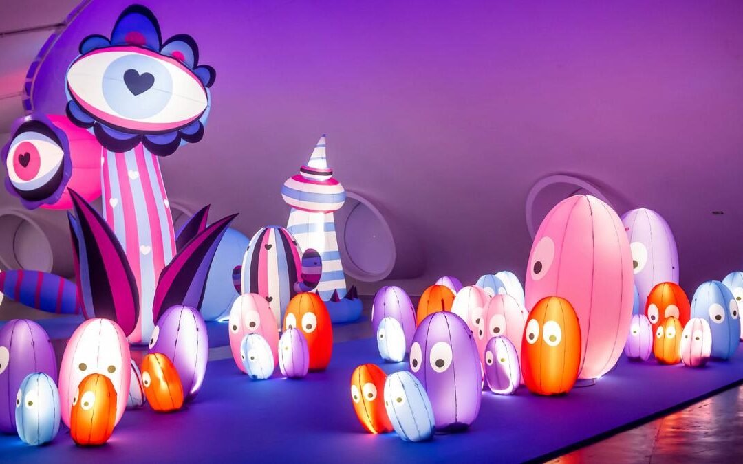 Exposición de arte inflable llega esta semana a La Rural