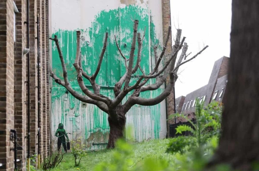 Banksy confirma una nueva obra de arte en un edificio de Londres