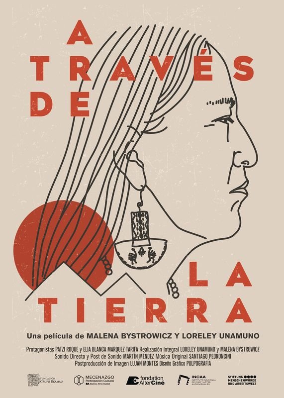 a traves de la tierra afiche