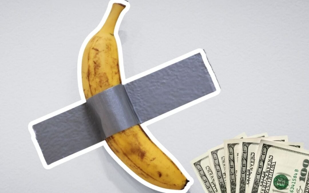 La banana pegada a la pared que desafió el mercado del arte