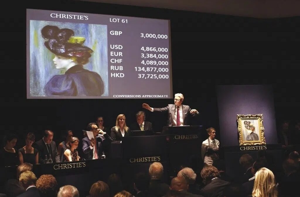 El mercado de arte global enfrenta su segundo año de caída consecutiva