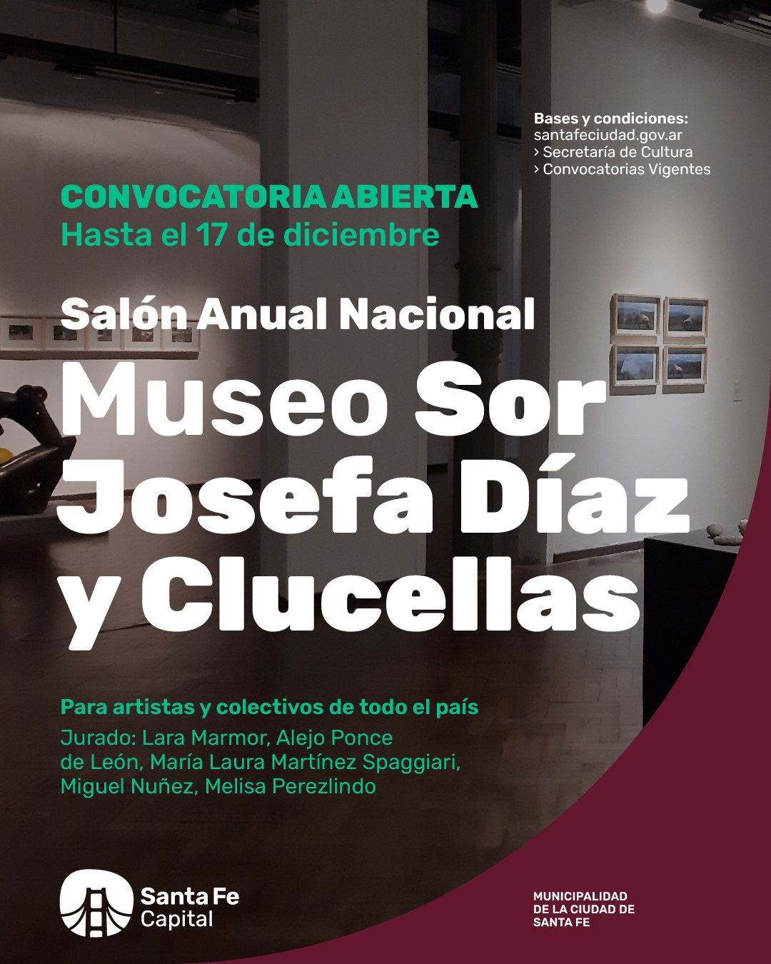 Convocatoria Salón Anual Nacional Museo Sor Josefa Díaz y Clucellas