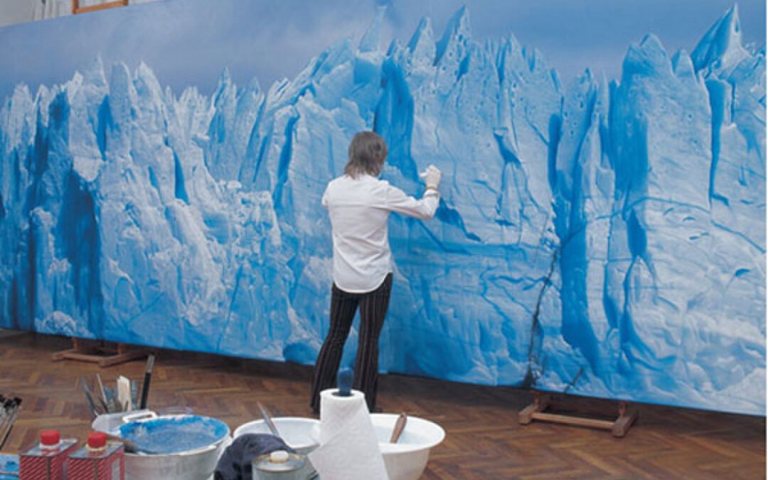 Récord en el arte argentino: una obra sobre el Perito Moreno vendida por 1,6 millones de dólares