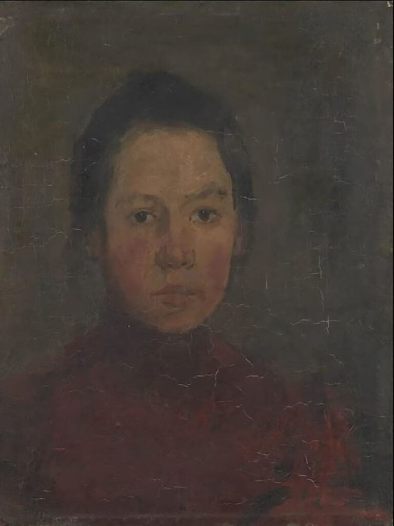 Mujer Van Gogh 2
