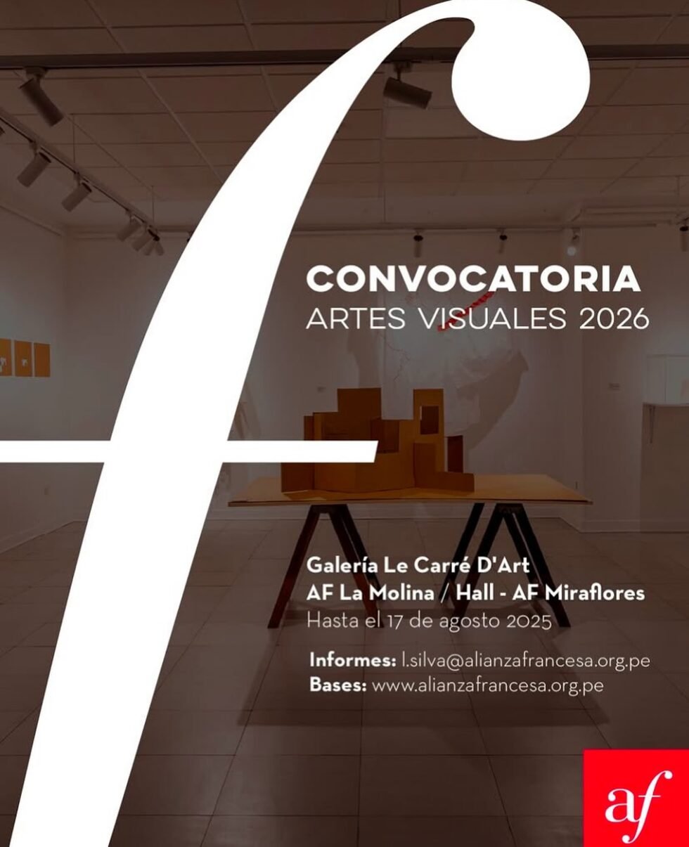 Convocatoria Artes Visuales 2026 Alianza Francesa Lima – Revista Acromática