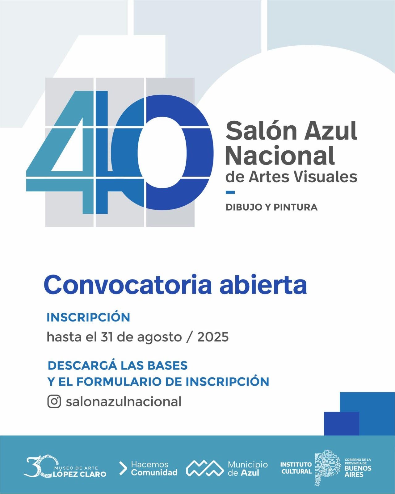 Salón Azul Nacional de Artes Visuales 2025