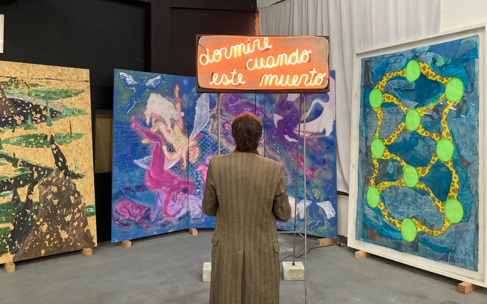 Esteban Tedesco coleccionista de arte contemporáneo