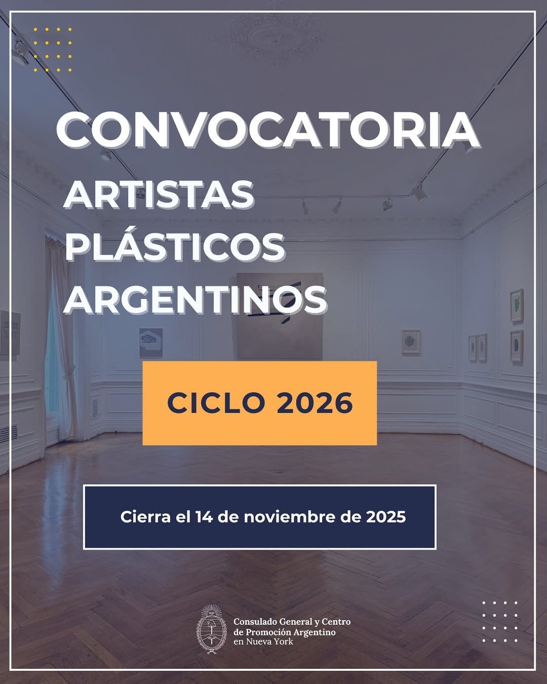 Convocatoria Consulado Argentino en Nueva York 2026