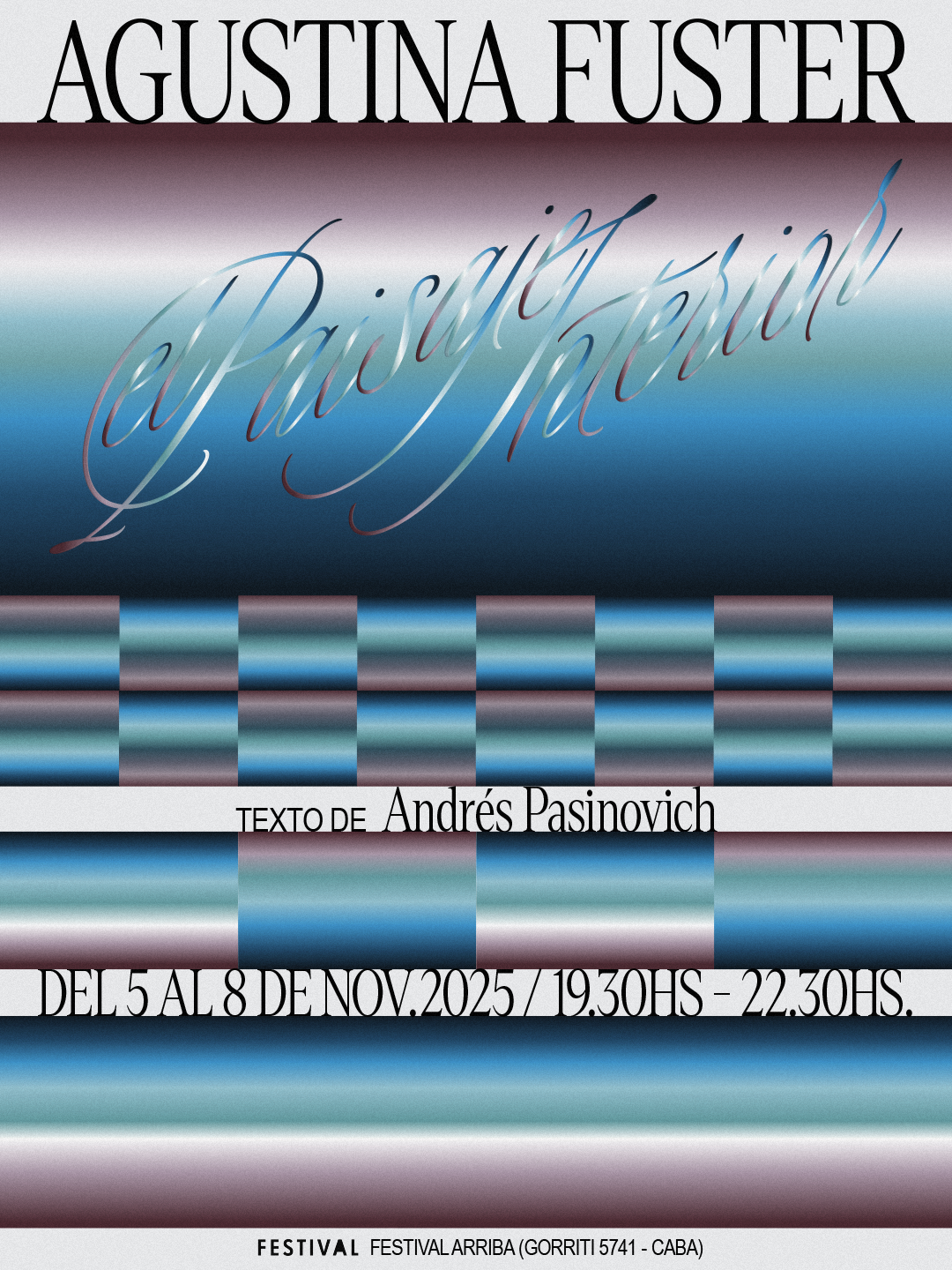 El paisaje interior Agustina Fuster