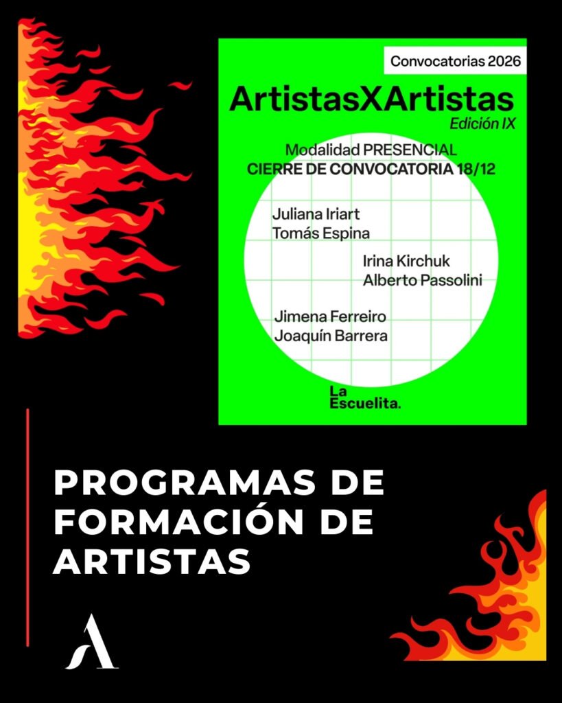 programas de formación de artistas de 2026 9