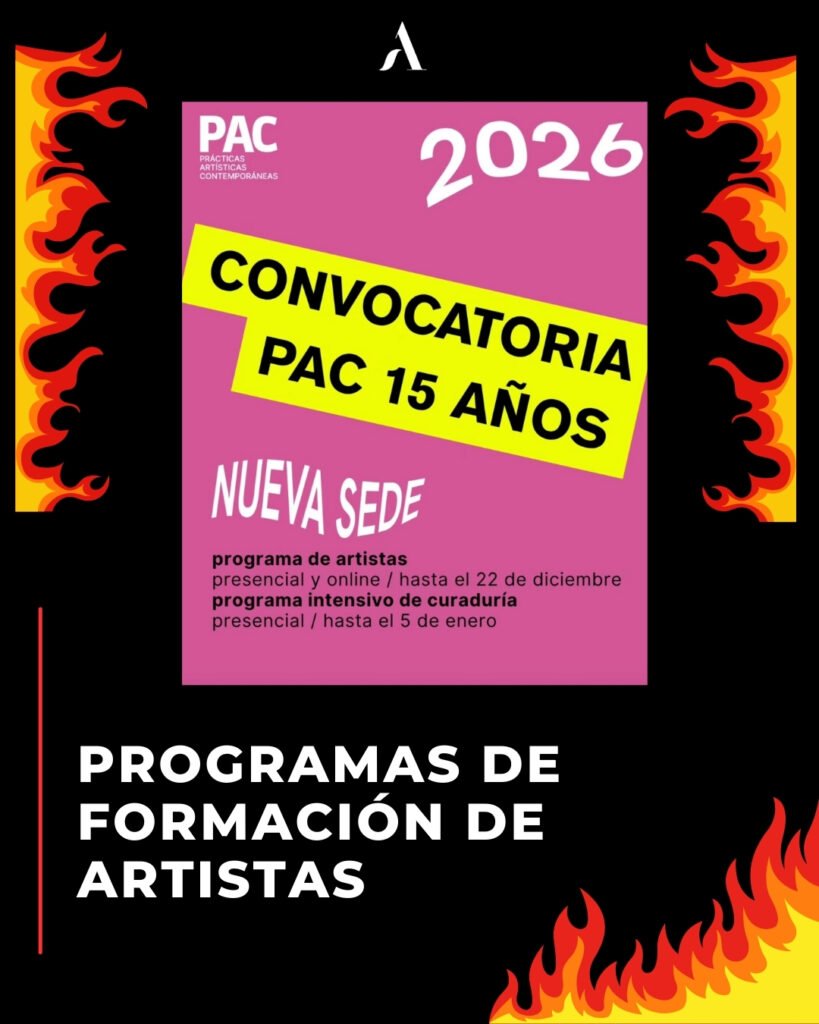 programas de formación de artistas de 2026 8