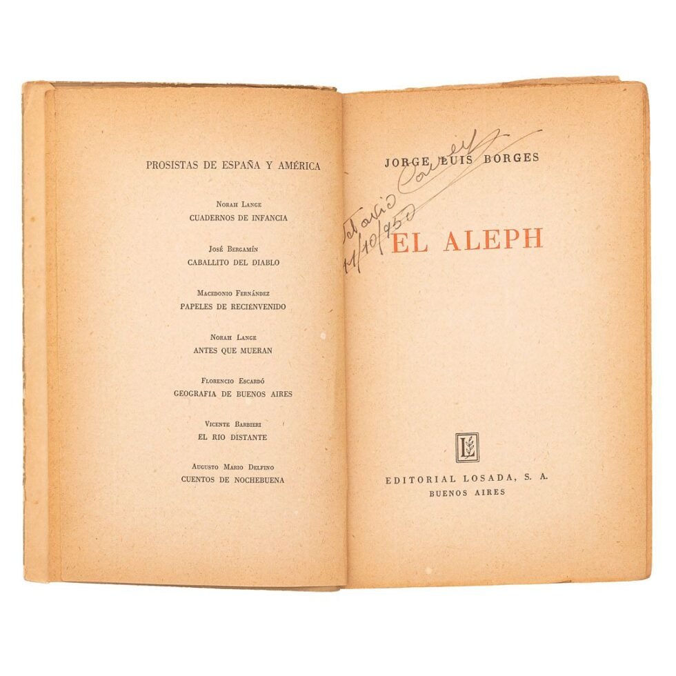 Exposición El Aleph Borges Biblioteca Nacional