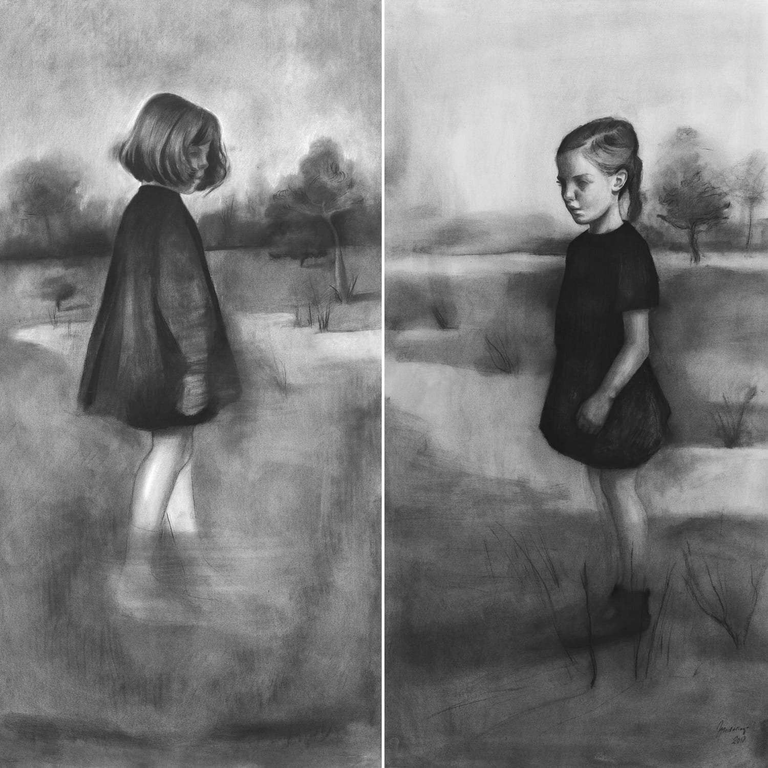 Exposición La niña carbonilla Josefina Madariaga (5)