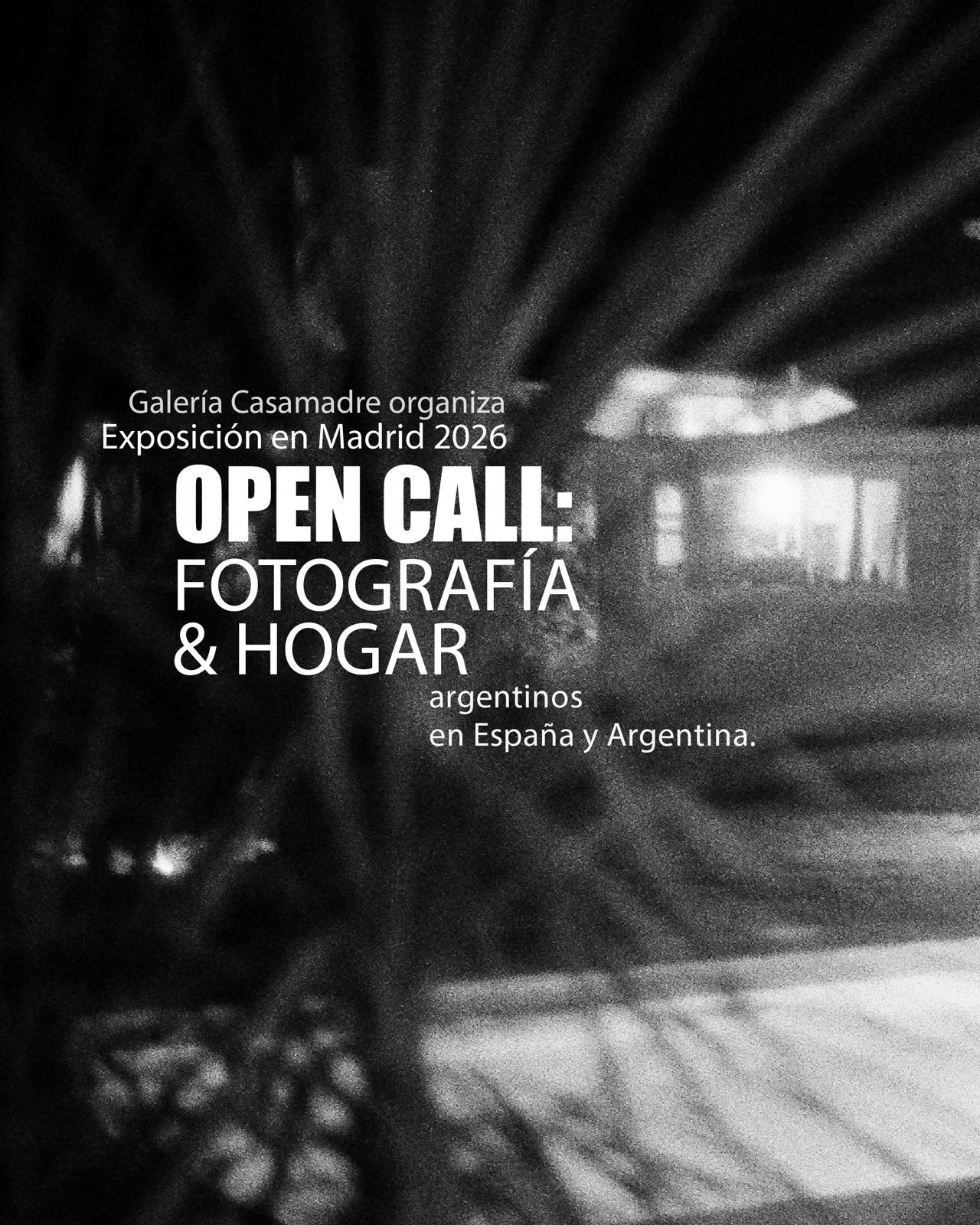 convocatoria de fotografía en Madrid
