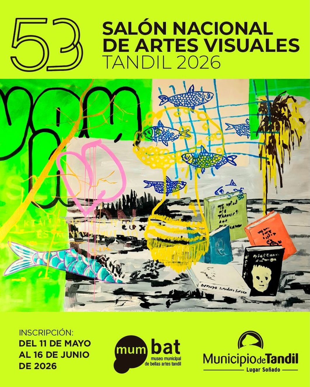 Salón Nacional de Artes Visuales Tandil 2026 Salón Nacional de Artes Visuales Tandil 2026