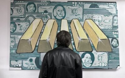 CA$HHH Bolsa de Valores: artistas ocuparon oficinas para hablar del dinero, la precariedad y el deseo de vender