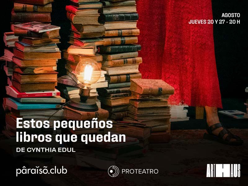 Estos pequeños libros que quedan en Arthaus