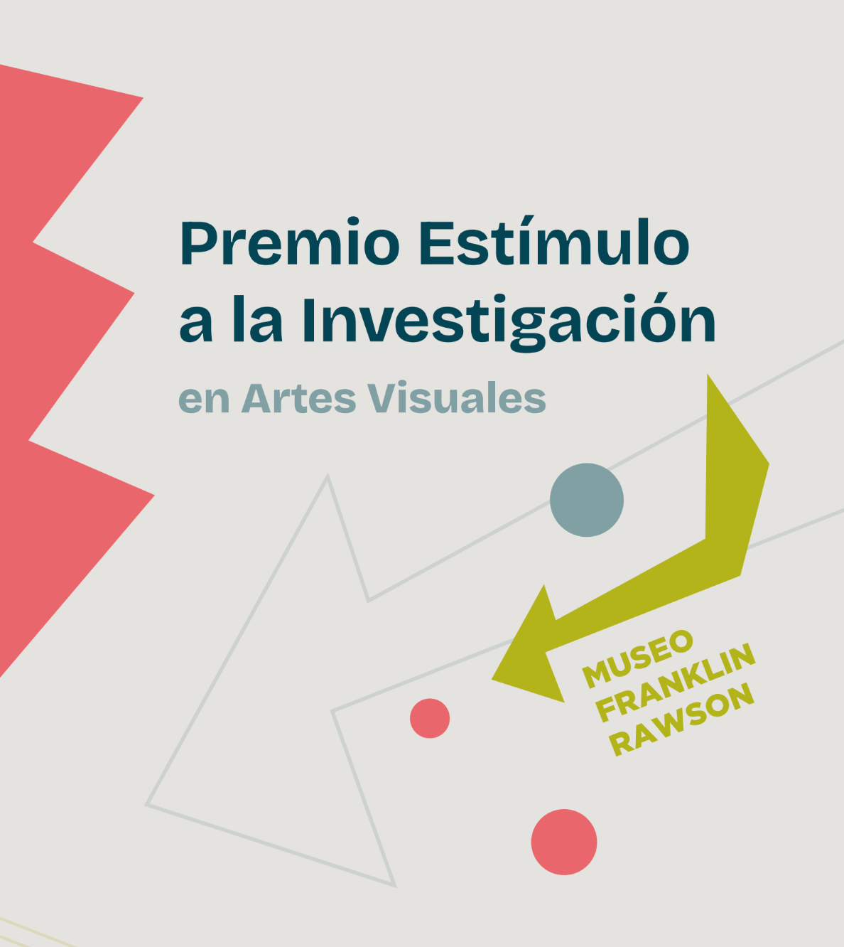 Premio Estímulo Investigación Artes Visuales 2026
