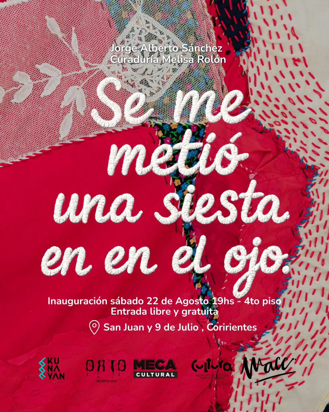 muestra de arte contemporáneo en Corrientes