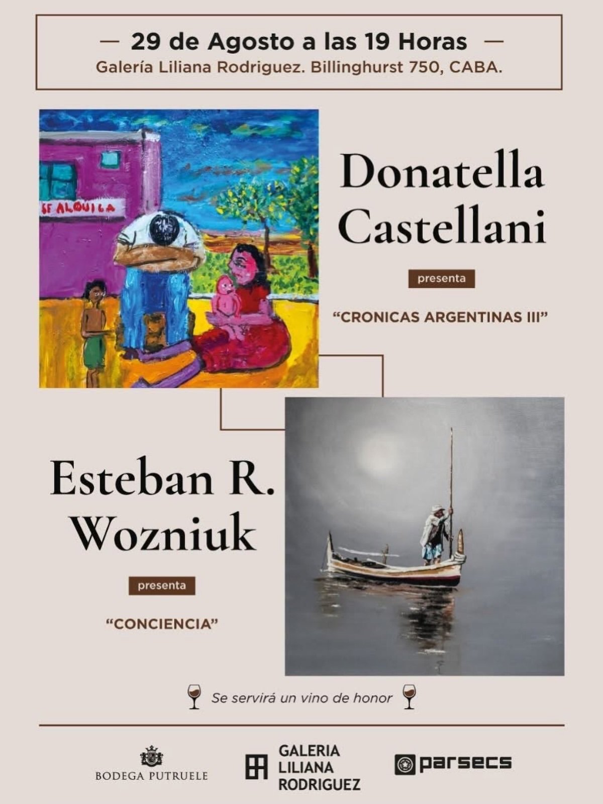 muestras en Galería Liliana Rodríguez
