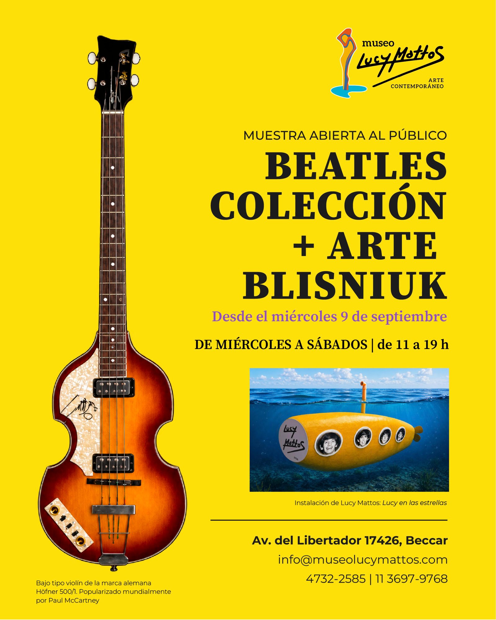 The Beatles Museo Lucy Mattos