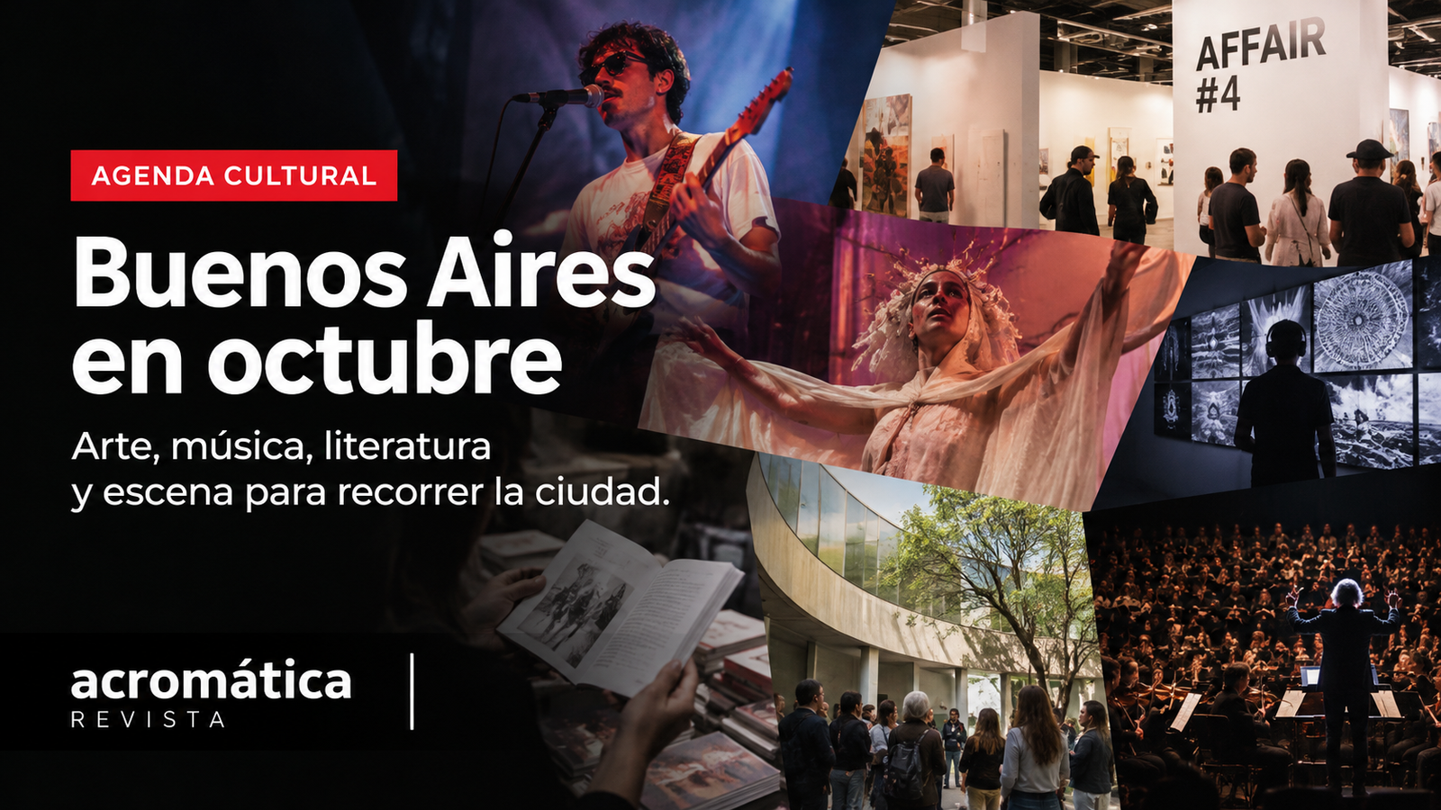 agenda cultural en Buenos Aires en octubre